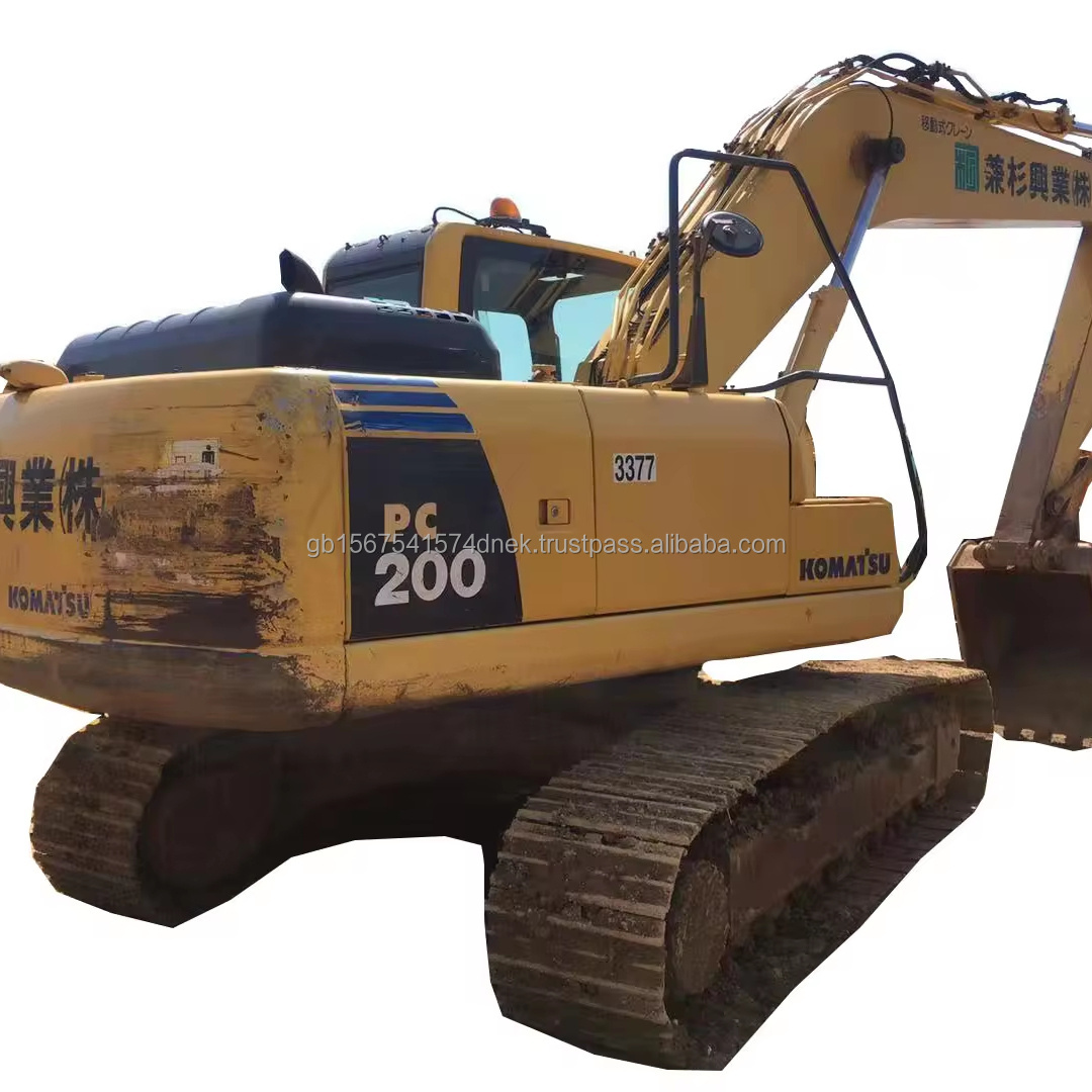 High quality medium construction machine used Komatsu pc200 excavator for sale