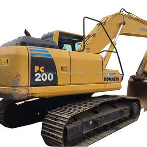 High performance crawler excavator used Komatsu 200 excavator with best price