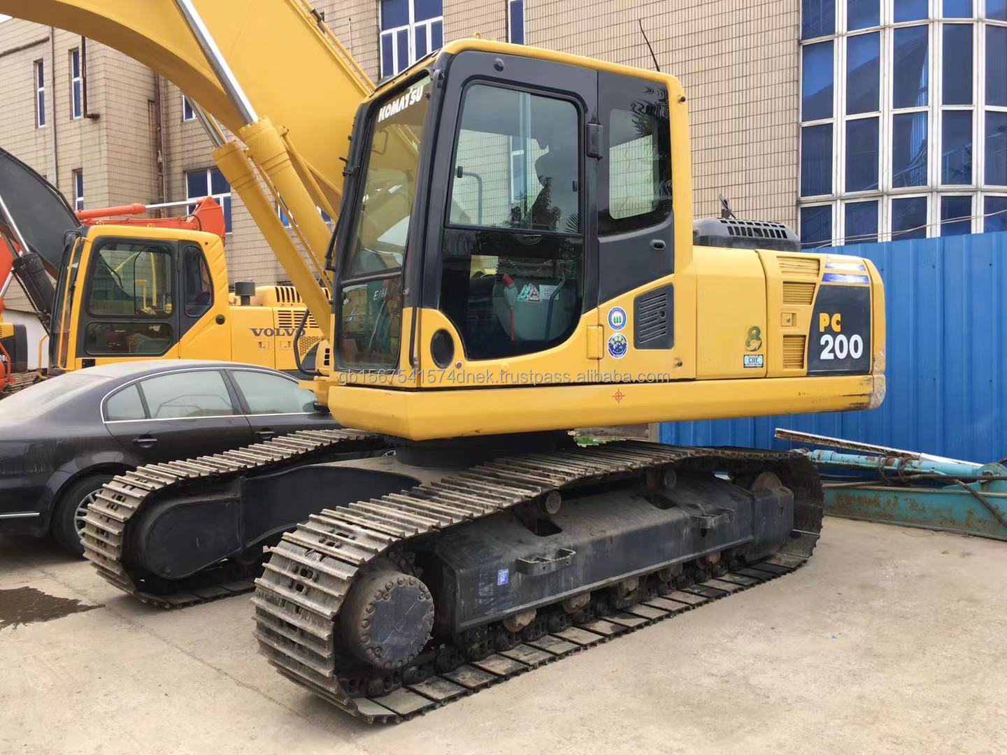 High quality medium construction machine used Komatsu pc200 excavator for sale