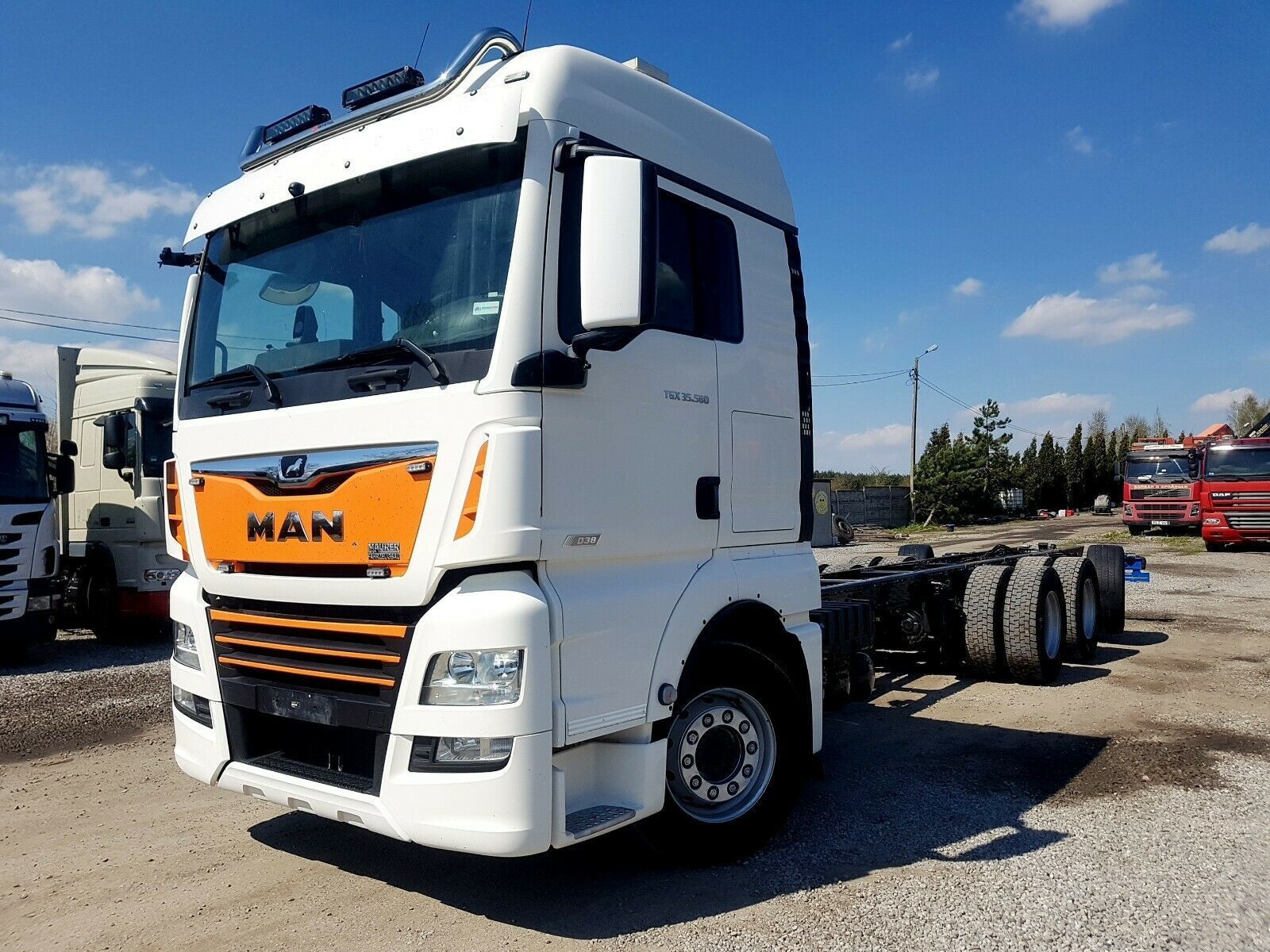 Good Quality Used Car MAN TGX 35.580 8X4 Radstand 5300mm,TOP Tractor Trailer Go Kart Farm Tractor Trailer