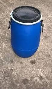 60 L Plastic Blue Open Top Barrel Keg/Plastics 220 Litre 48 Gallon Plastic Drum Barrel