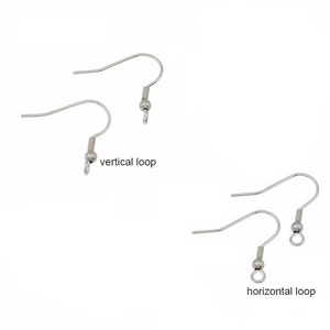 316 Stainless Steel Earrings Hooks DIY Jewelry Components & Findings Surgical Quality Hypoallergenic Puncture Hook