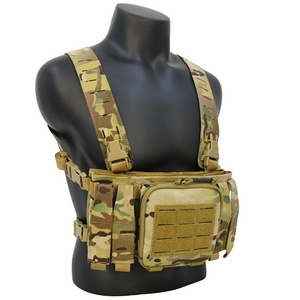 GAF Customized 1000D Nylon Tactical Equipment Chest Rig Vest Security Multicam Tactical Chest Rig Combat Vest