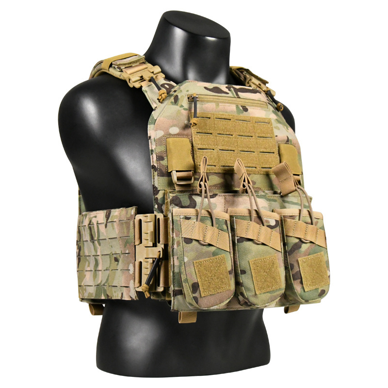 GAF 1000D chaleco tactico mochila 7.62mm triple chest rig nylon tactical pouch small