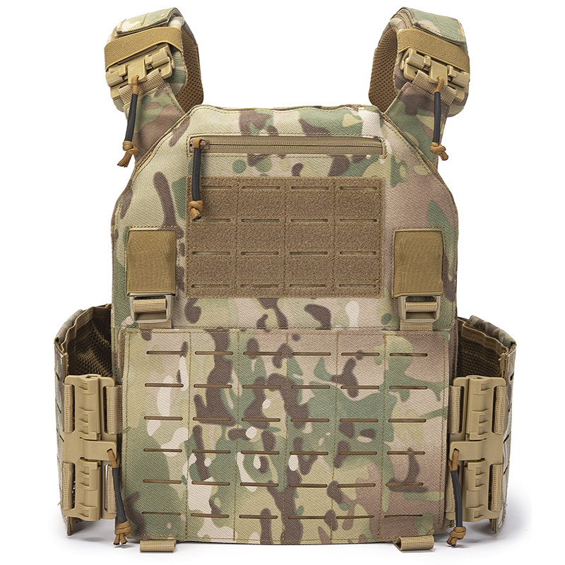 GAF Wholesale 1000D Nylon Light Weight Quick Release Molle Plate Carrier Vest Camouflage Tactical Vest