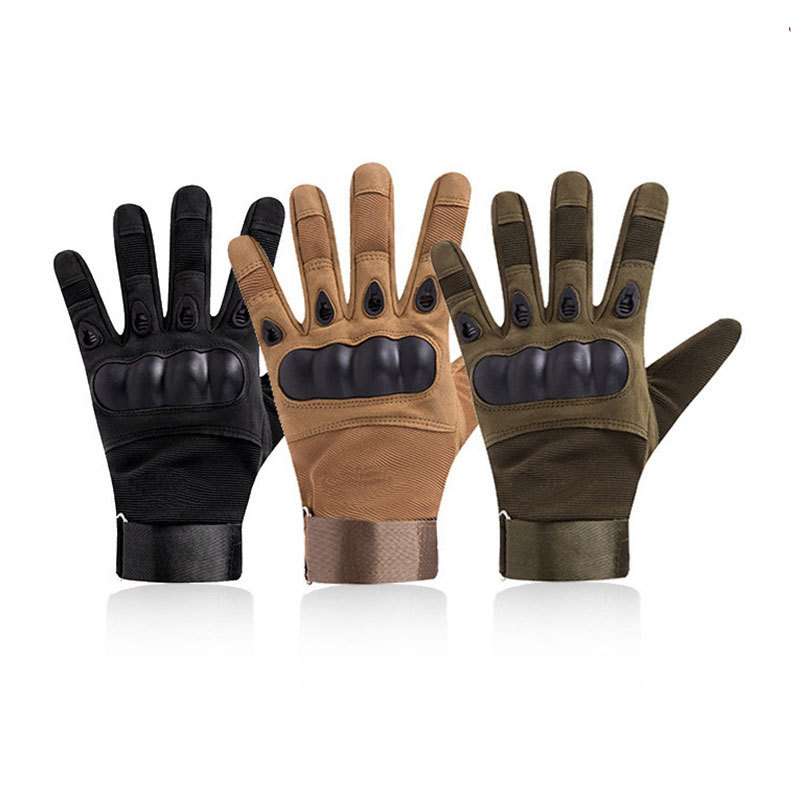 GAF Custom Logo Lightweight Motorcycle Cycling Gloves Outdoor Full Finger Protection Tactical Gloves