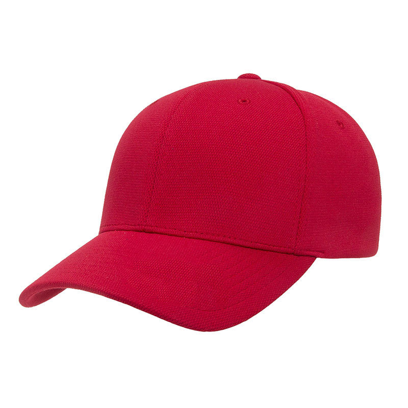 Customised Freely Curved Brim Fitted Polyester Baseball Cap Without Cliperd For Men