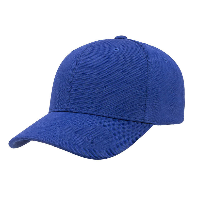 Customised Freely Curved Brim Fitted Polyester Baseball Cap Without Cliperd For Men