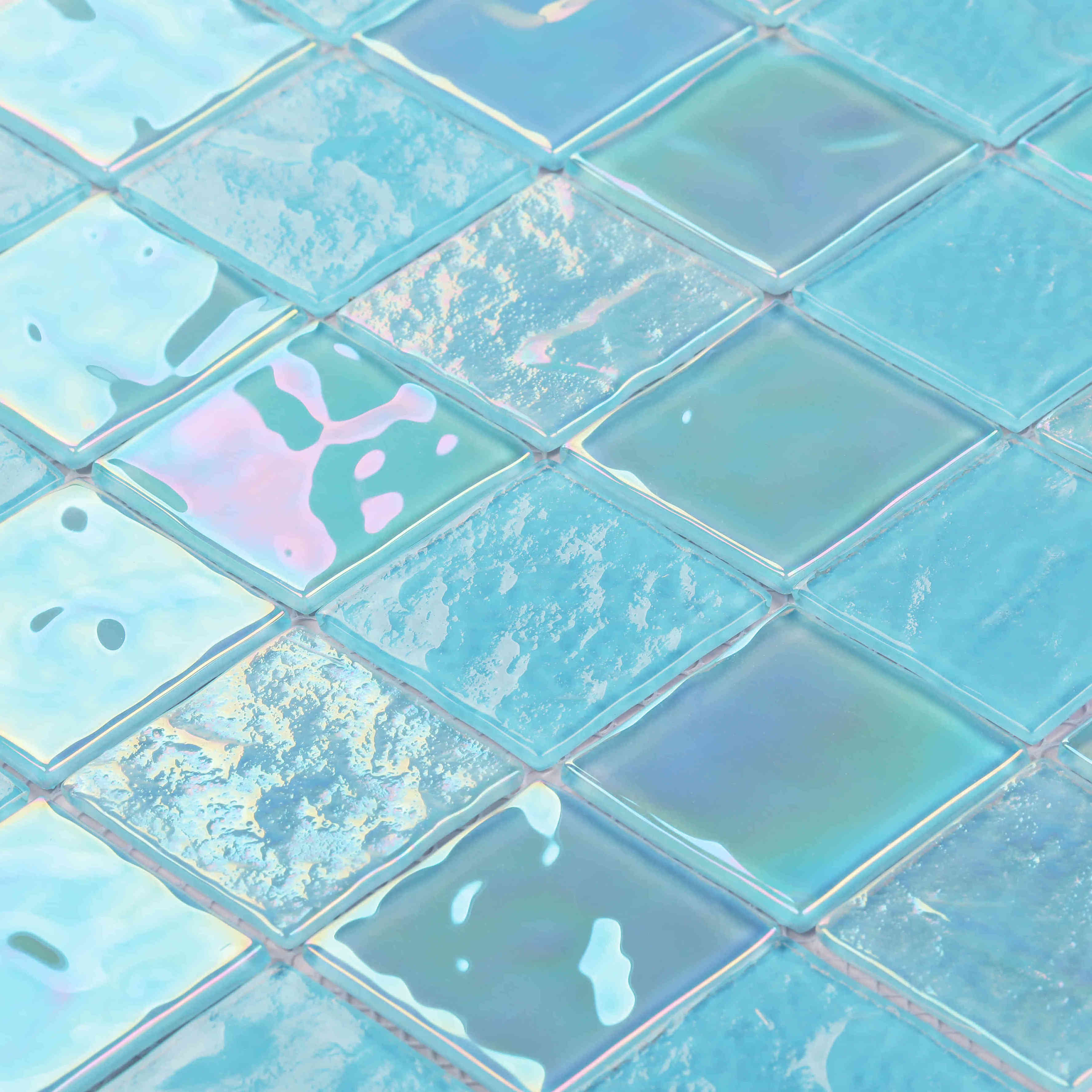 various Pink Cute Crystal Mosaic tile for bathroom and bedroom wall splash decoration materials swimming pool tiles