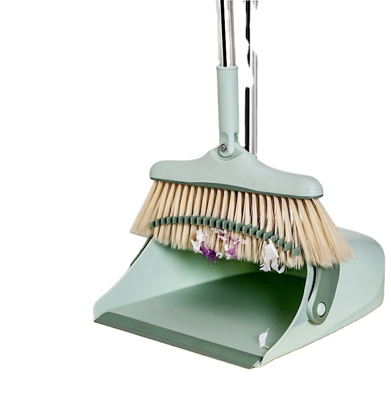 3 in 1 brooms  indoor sweeping with dustpan floor brooms scraper