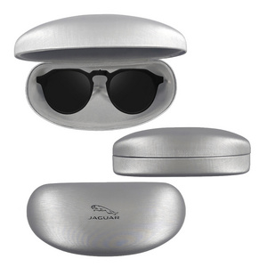 Custom White Sunglasses Case Leather Embossed Custom Glasses Case Sunglasses PU Sunglasses with Case