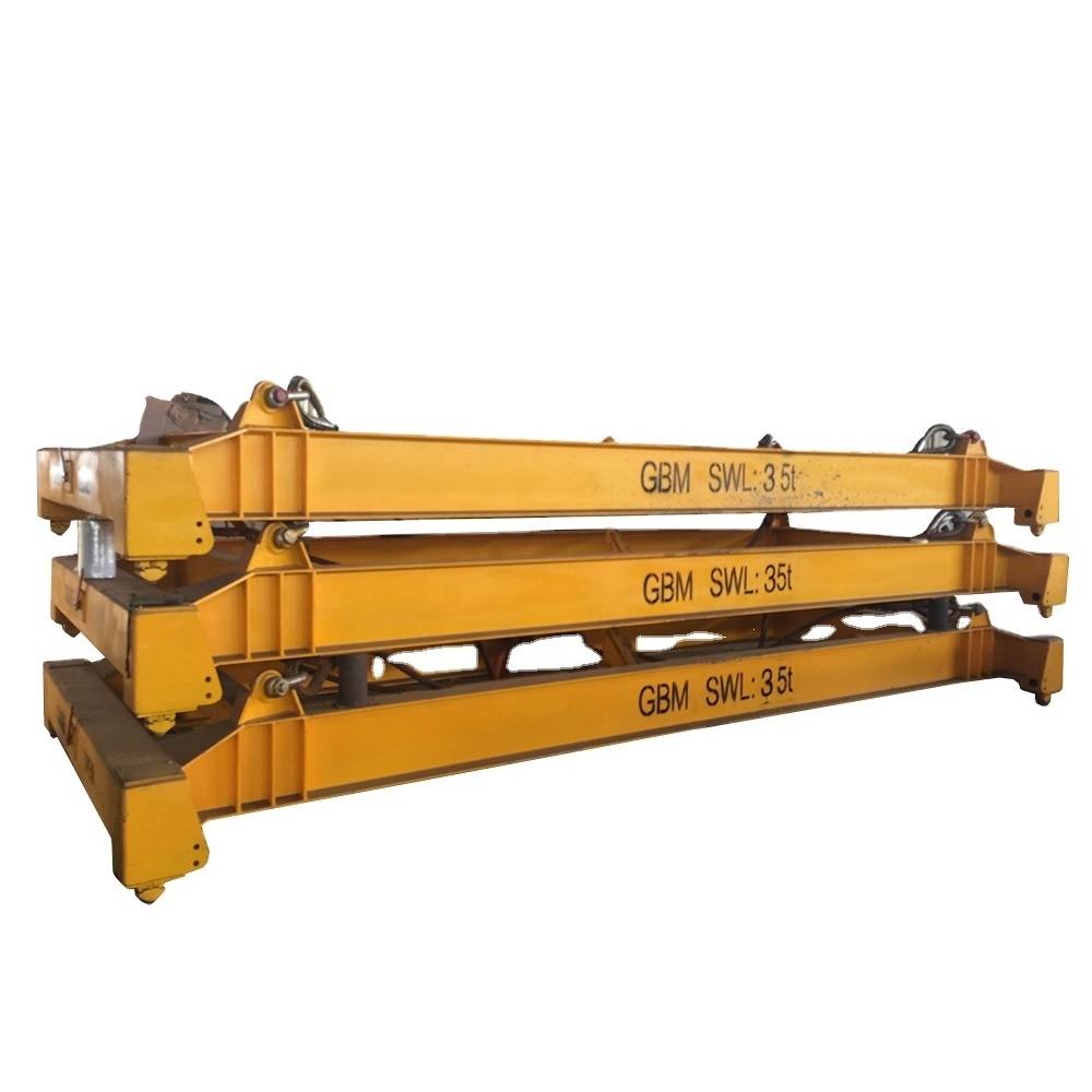 20' semi-automatic container lifting beam