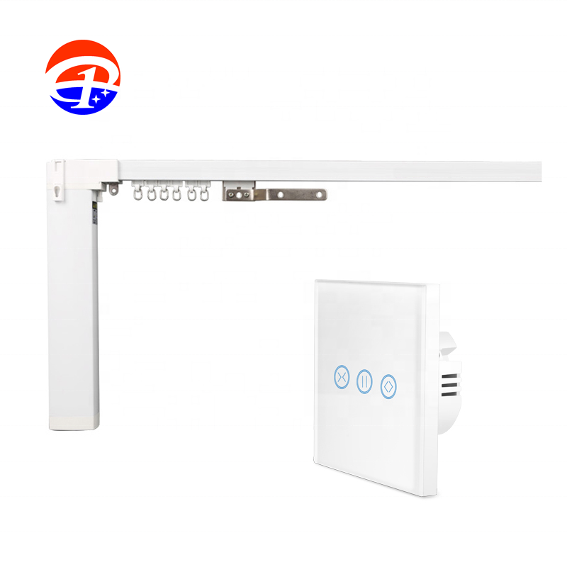 Gardens Tuya WiFi Remote Control Smart Home Motorized Curtain Hotel Design Smart Switch Control Curtain Motor