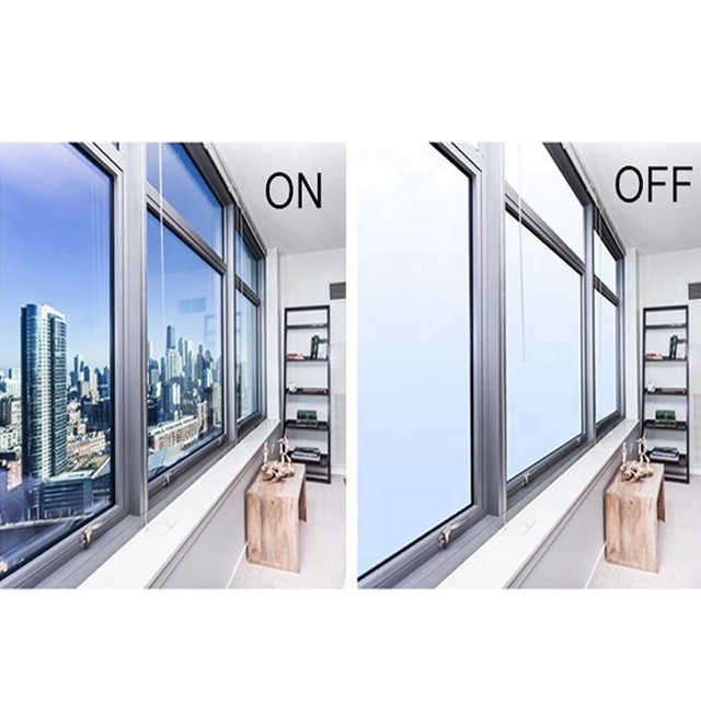 Gardens Smart Film Building Window Glass Smart Film PDLC Magic Switchable Transparent car pdlc smart film