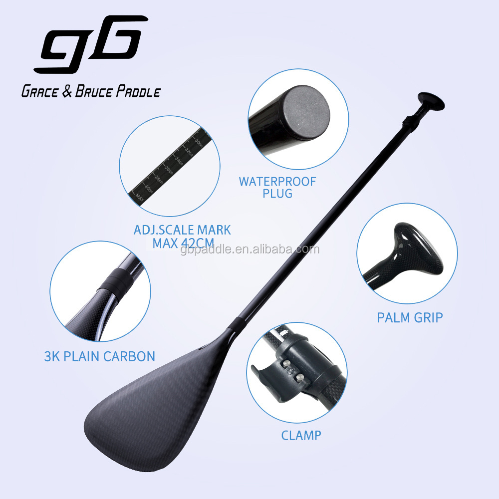 Hot sell SUP paddle three piece adjustable SUP paddle