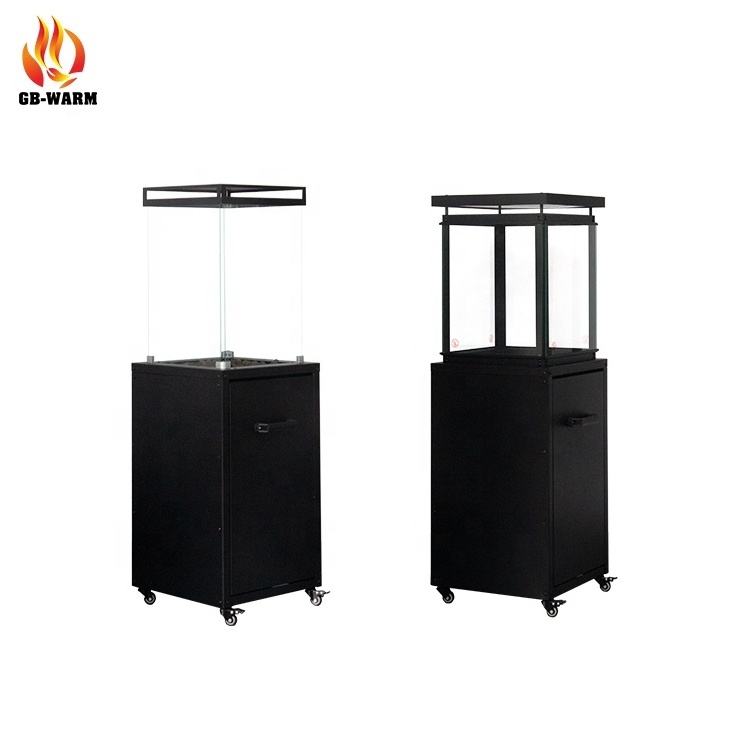 Factory Price Outdoor and Indoor Gas Heaters Steel and Corten Steel Fireplace Fire Pit Safety and Environmental Protection