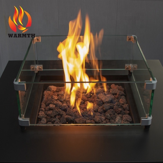 CE certified outdoor propane gas fire pit table