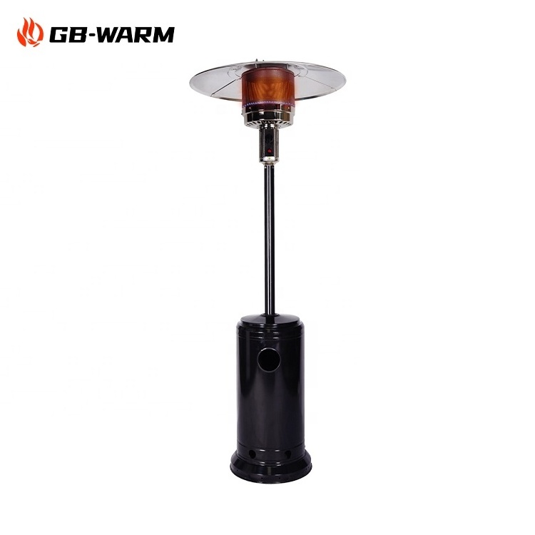 Umbrella Mushroom Outdoor Garden Commercial 45000 BTU Wheeled Propane Gas Patio Natural Gas Patio Heater