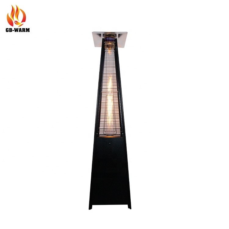 Professional Manufacturer Direct Sale Outdoor Garden Pyramid Patio Heater for Camping Restaurants Gas Fuel Type LPG & Butane Gas