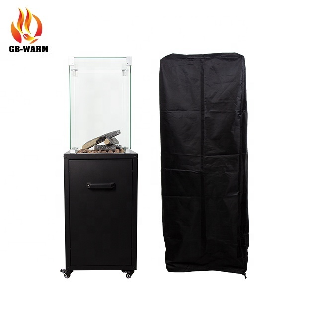 Manufacturer Price Hot Sale Commercial Outdoor Gas Fireplace Propane Fire Pit Glass Heater for Outdoor Heating and Warming