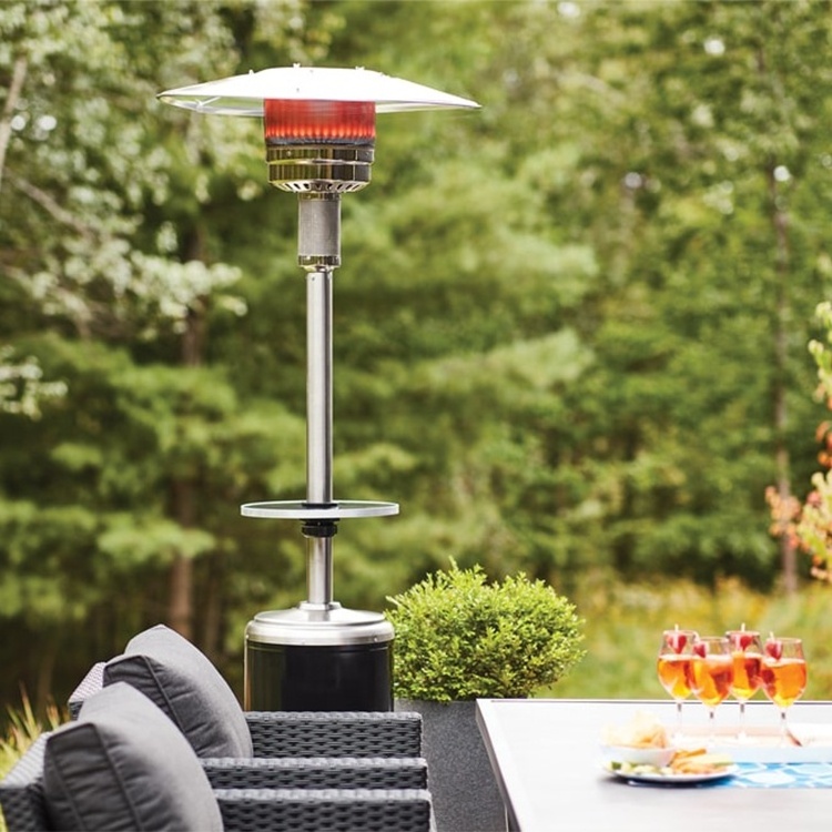 Mushroom Floor Standing Umbrella Infrared Outdoor Propane Gas Commercial Patio Heater