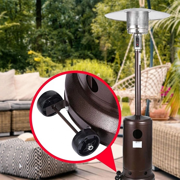 Mushroom Floor Standing Umbrella Infrared Outdoor Propane Gas Commercial Patio Heater