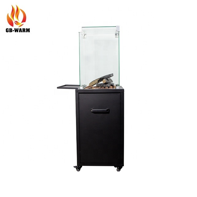 Factory Price Outdoor and Indoor Gas Heaters Steel and Corten Steel Fireplace Fire Pit Safety and Environmental Protection