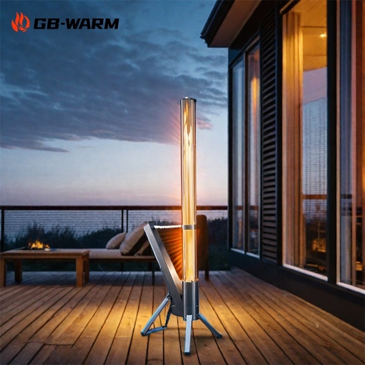 Hot Sale Wood Burn Stove Eco-friendly Firestorm Patio Heater Biomass Pellet Fire Heater