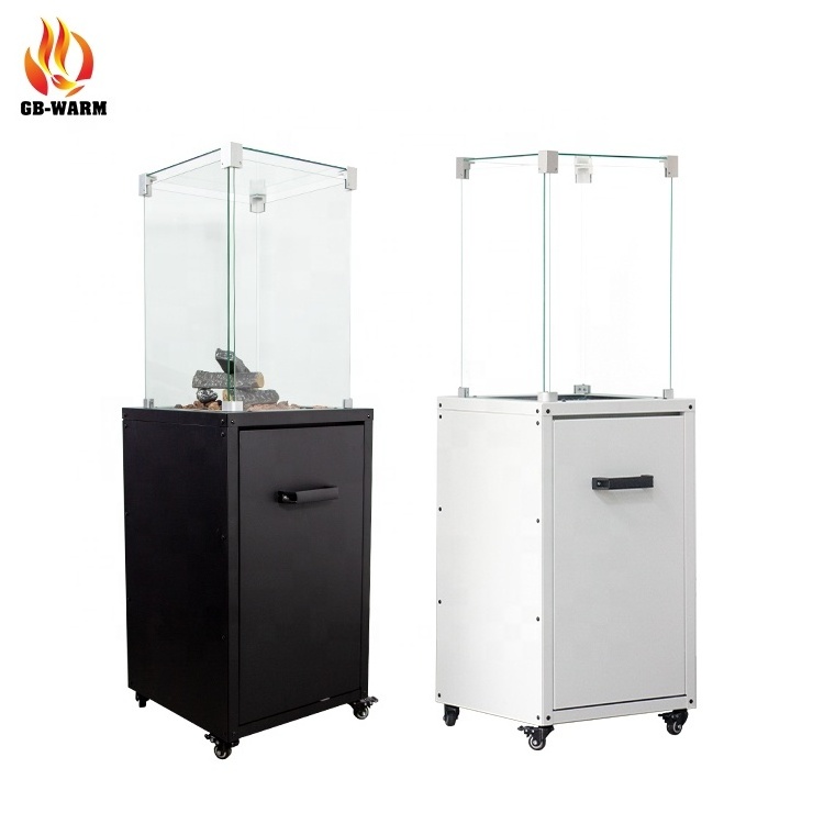 Factory Price Outdoor and Indoor Gas Heaters Steel and Corten Steel Fireplace Fire Pit Safety and Environmental Protection