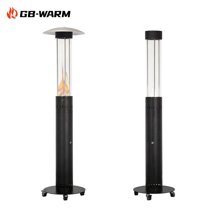 Outdoor Pellet Stove Fireplace Wood Stove Patio Heater for Use in the Garden or Patio