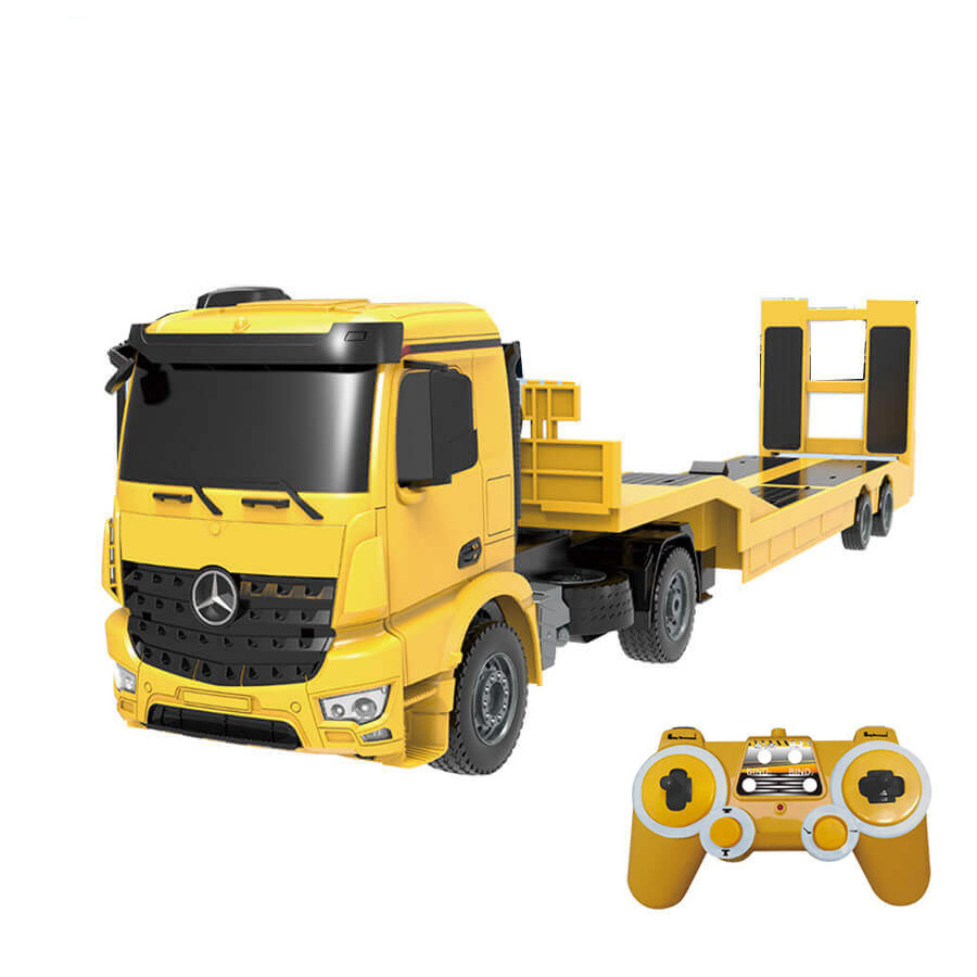 Detachable Flatbed Remote Control Trailer 1:20 Engineering Tractor RC Truck Excavator Construction Vehicles Toys