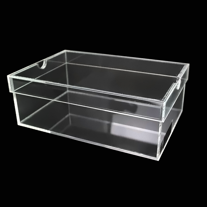 wei Transparent acrylic display box suitable for Lego model table top box cube storage box for action character collection toys