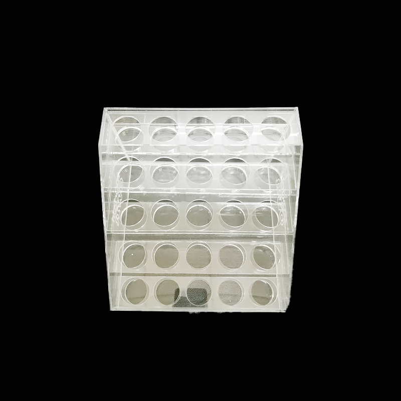 wei Transparent acrylic display box suitable for Lego model table top box cube storage box for action character collection toys