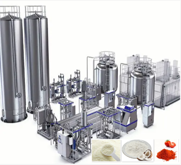 Automatic milk powder production line milk powder production plant milk powder making machine