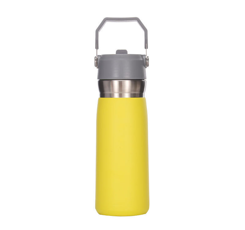 Outdoor Portable Vacuum Car Flask With Handle Sports Gym Camping Sport Thermoses Large Capacity Travel Kettle