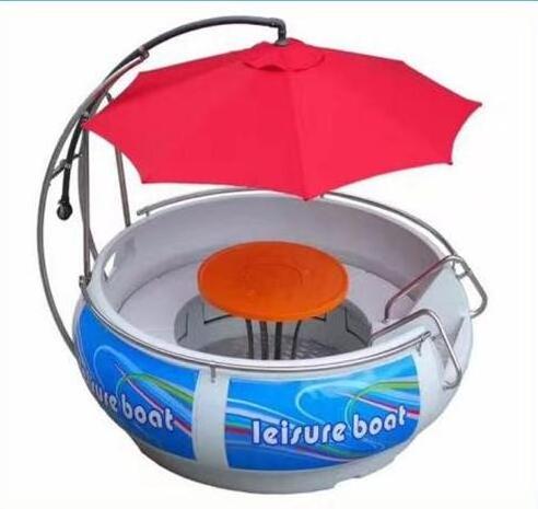 Camoro China Manufacturer rowing boats 12 person florescent light Yacht barbecue boat dining Electric Leisure bbq Donut Boat