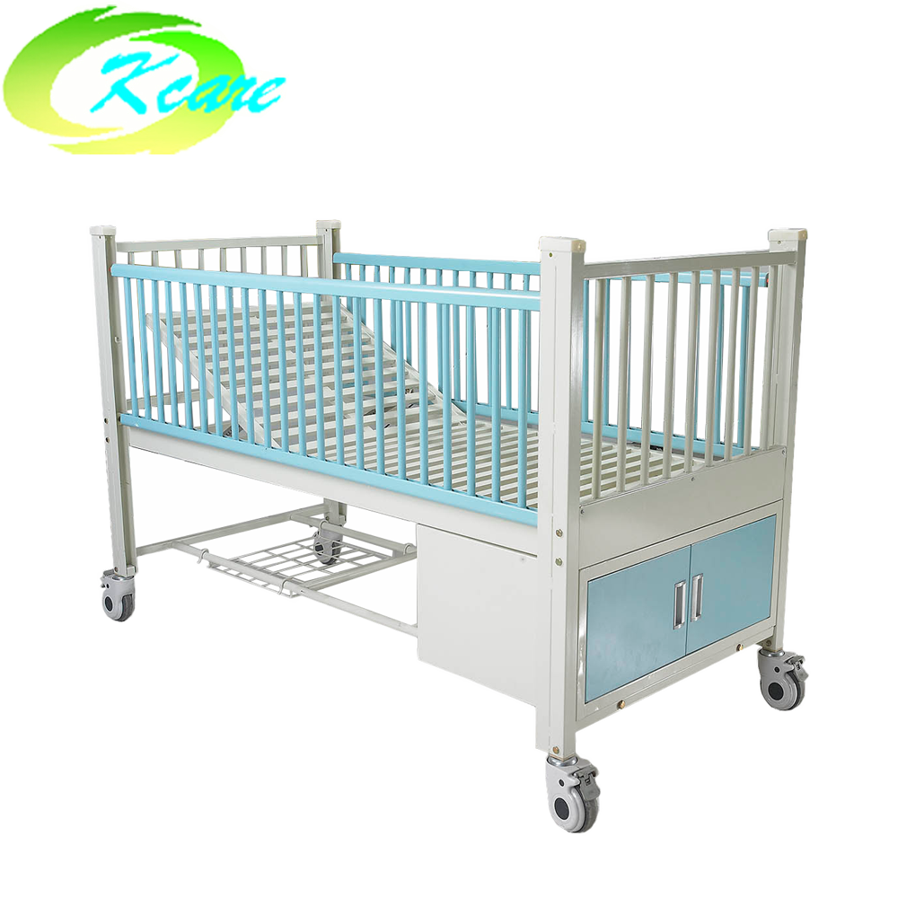 Cheaper Price Hospital Furniture 2 Function Manual Children Bed Home Care And Hospital Nursing Care