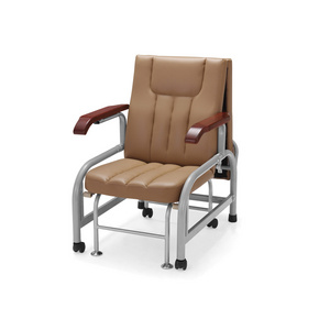 Cheap price adjustable hospital accompany bed chair