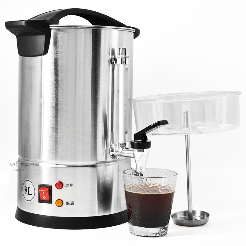 Commercial Catering Water Boiler 20 30 40 50 Liter Coffee Urn Electric Water Boiler Hot Coffee Milk Wine Stainless Steel Water