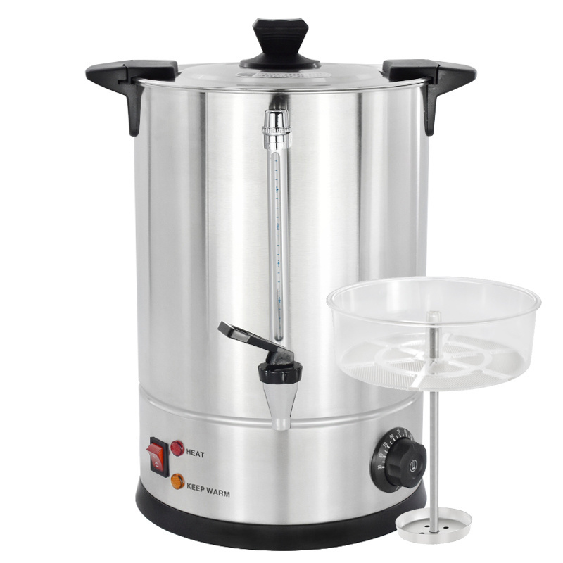 Commercial Catering Water Boiler 20 30 40 50 Liter Coffee Urn Electric Water Boiler Hot Coffee Milk Wine Stainless Steel Water