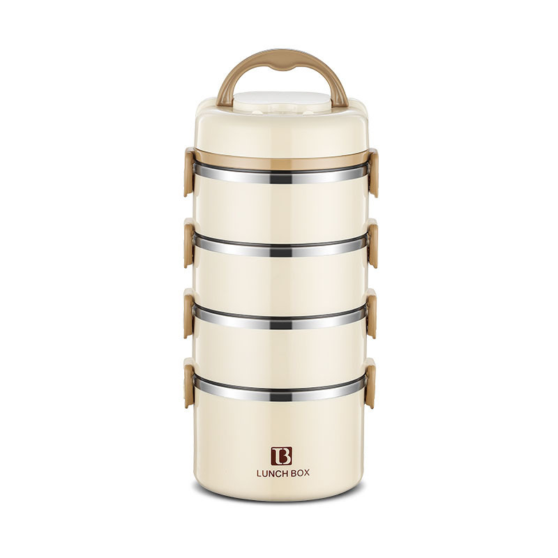 OEM Kids Stackable Tiffin With Bag Set Custom Insulated Multilayer Stainless Steel Kid Compartment Lunch Box