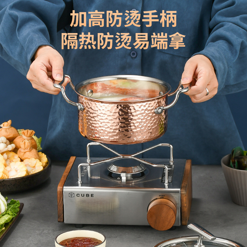 Hot Selling Pure Cook Cooking Pot High Quality Stainless Steel Soup & Stock Pots Kitchen Single Cooking Pot with Metal Lid