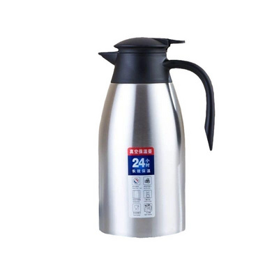 Thermos Coffee Carafe Double Walled Vacuum Insulated Coffee Pot Jug Thermal Insulation Large Capacity 304SUS 1L 2L Camping