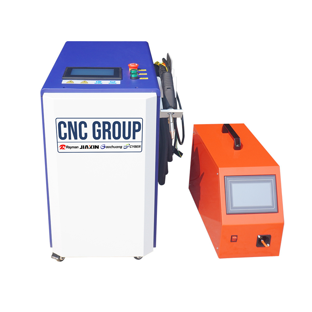 4 in 1 hand held fiber laser welding machine 1500w 3000w for welding metal carbon stainless steel sheets aluminum brass