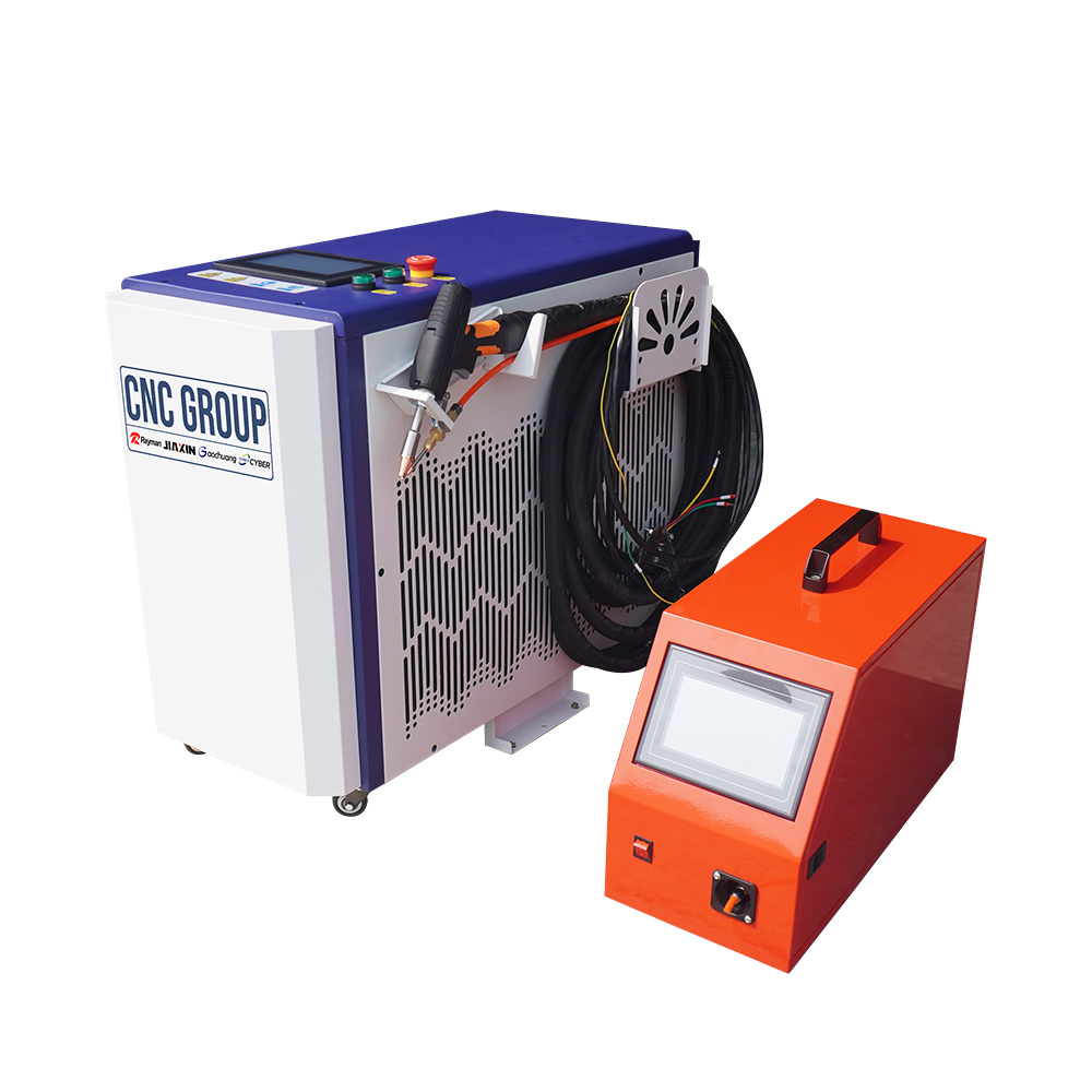 4 in 1 hand held fiber laser welding machine 1500w 3000w for welding metal carbon stainless steel sheets aluminum brass