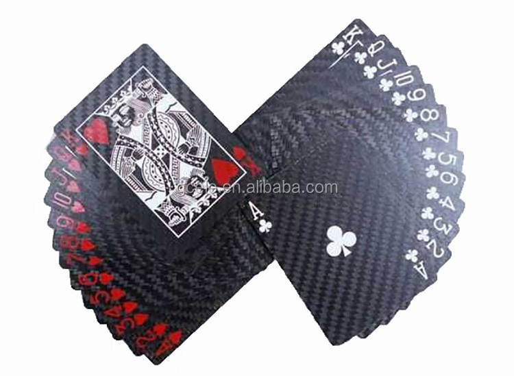 carbon fiber playing cards / perfect fashion playing cards--Made in China