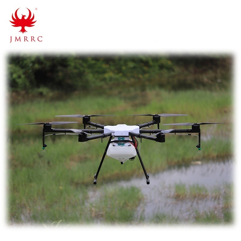 JMRRC Capacity 16KG heavy lift drone agriculture sprayer with autopilot GPS, remote control drone with automatic spray function