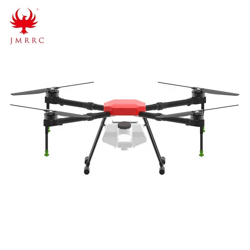 JMRRC 4-rotor 10KG Agricultural uav drone carbon fiber frame body with spraying gimbal 1400mm Agriculture Spraying drone