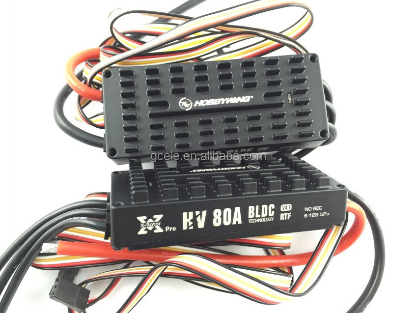 Hobbywing XRotor Pro HV 80A ESC for Agricultural Drones/drone crop sprayer parts,80A ESC For Agricultural parts