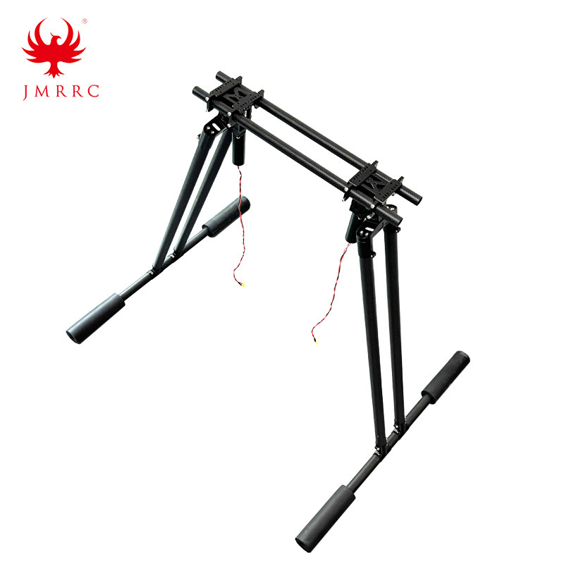 JMRRC Electric Retractable Landing Gear 22mm Dual CF Tube Auto Folding 80KG Heavy Payload For Big Drone